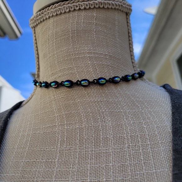 Fizz jewelry choker with adj. chain - Picture 1 of 3